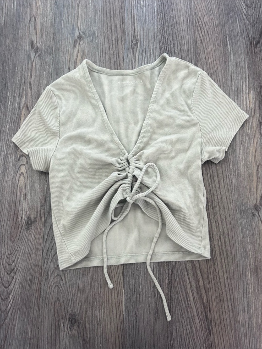 Abercrombie and Fitch Ribbed top M